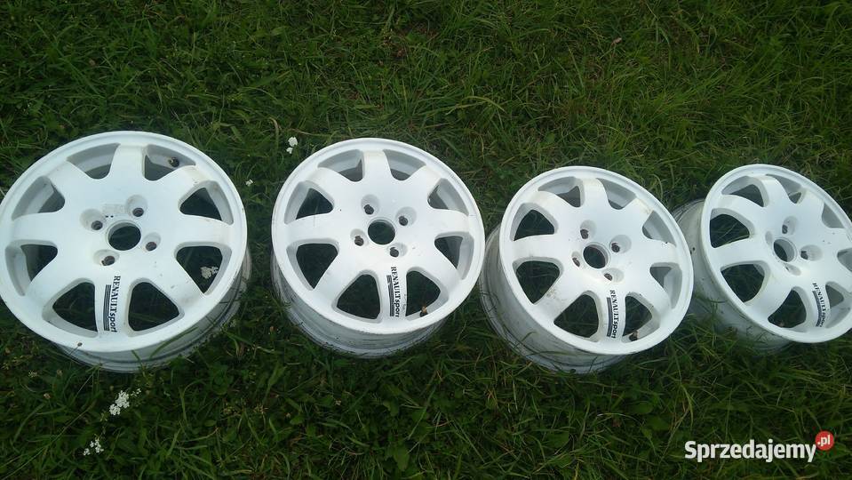 Rajdowe felgi Speedline Renault Clio Williams aluminiowe sprzedam