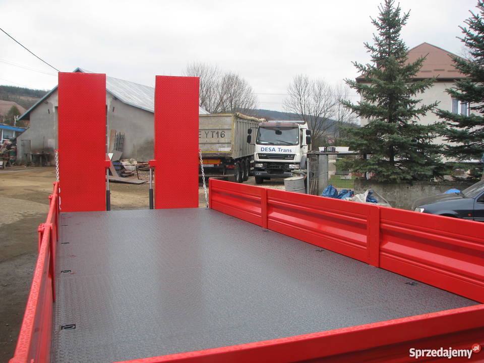 Przyczepa tandem laweta transport 2015 Tyczyn sprzedam