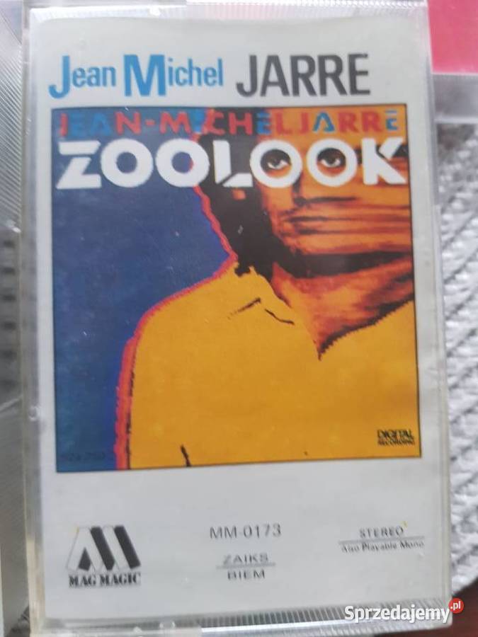 kaseta magnetofonowa audio Jean Michel Jarre kaseta