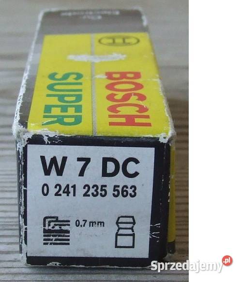 Świeca zapłonowa W7DC Bosch M14x12519 Piotrków Trybunalski