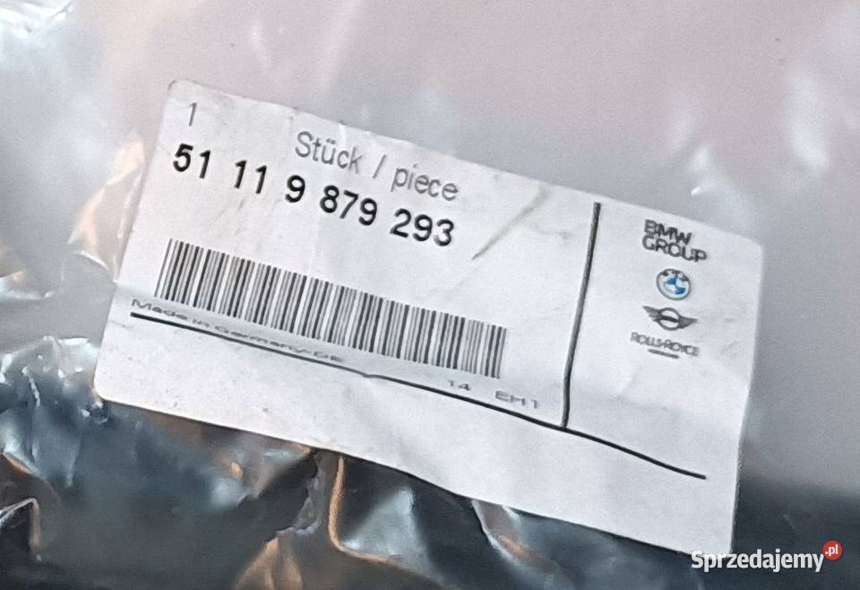 BMW 5 G60 ŚLIZG MOCOWANIE ZDERZAKA LEWY PRZÓD Pleszew