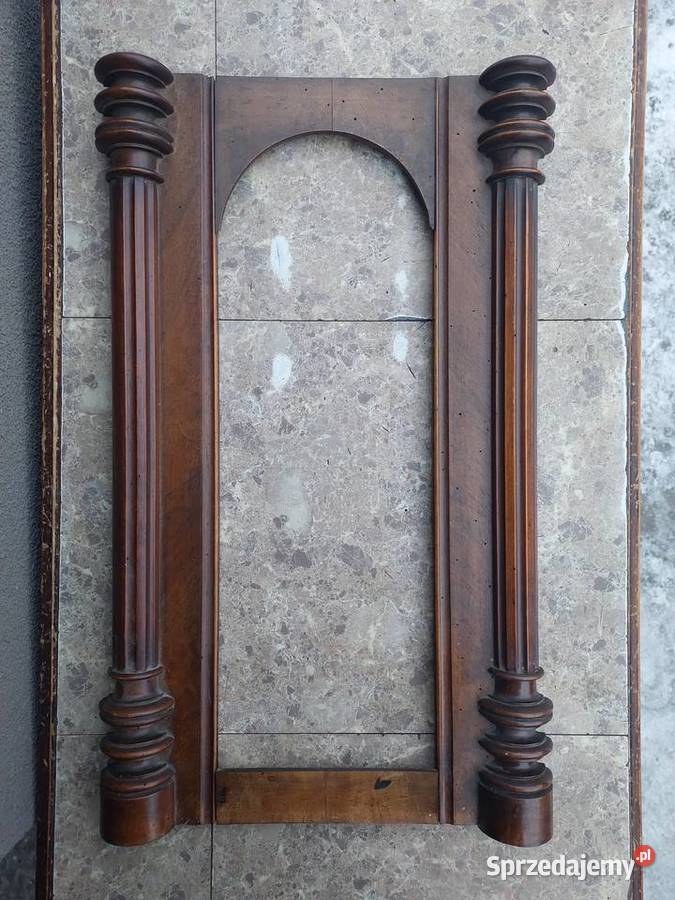 Drzwi front tralki skrzyni obudowy starego Tczew