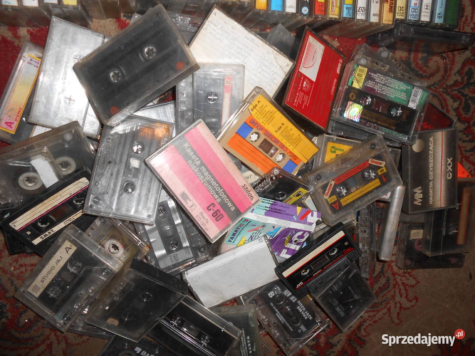 Kasety magnetofonowe zestaw Łódź