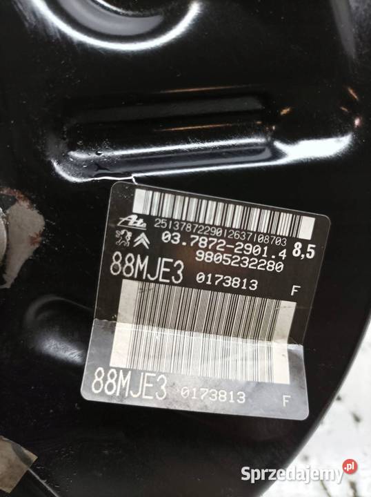 POMPA HAMULCOWA SERWO 9805232280 Peugeot Expert Pompy hamulcowe