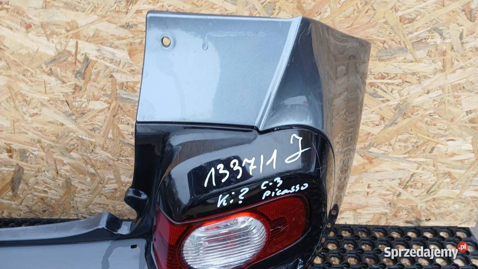CITROEN C3 PICASSO III HB ZDERZAK TYŁ KTHC Zbierkowo