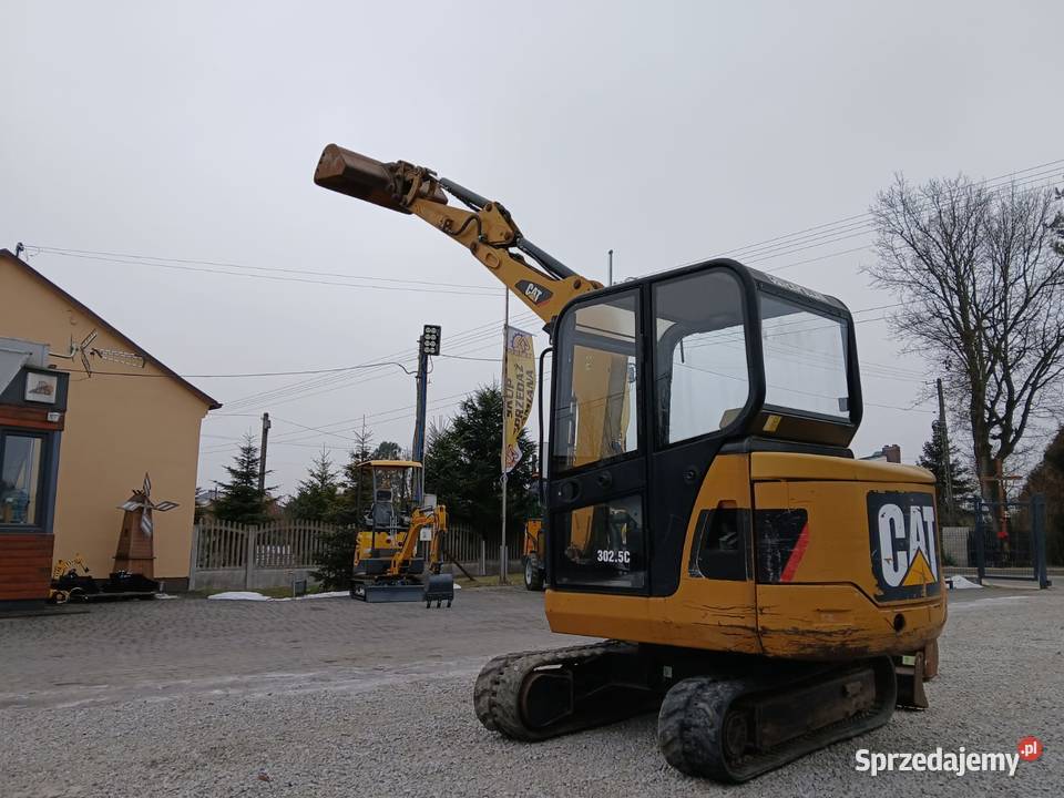 Mini koparka CAT 3025 z 2012r 2900 3 łyżki łódzkie Złoczew sprzedam