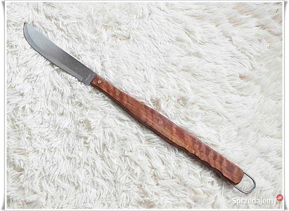Nóż z hartowanej stali 55 z dłuższą raczką lubuskie Żary