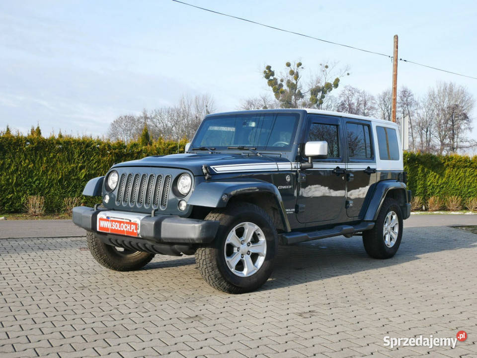 Jeep Wrangler 36 V6 Pentastar 284 Eu6 Unlimited szary Goczałkowice-Zdrój