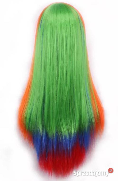 Peruka kolorowa długa podlaskie Białystok