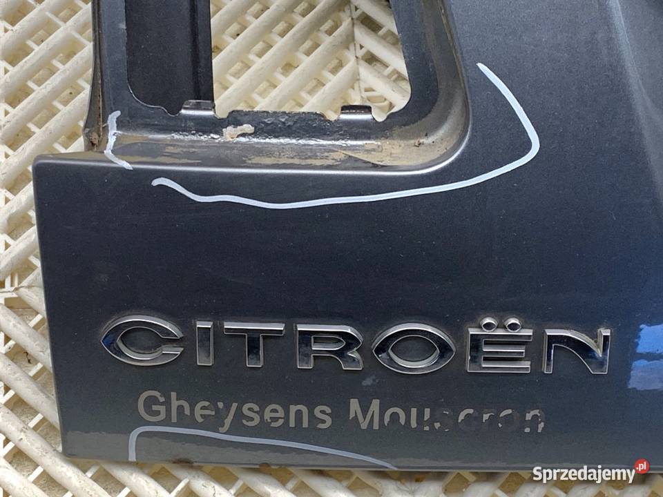 KLAPA TYŁ CITROEN C5 III SedanLimuzyna LAKIER osobowe Części samochodowe podkarpackie