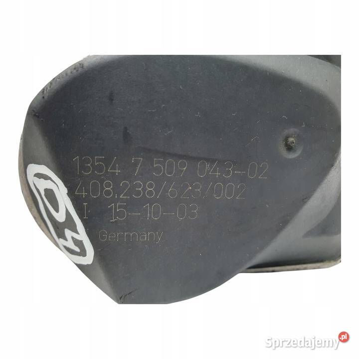 PRZEPUSTNICA Mini Cooper One R50 R52 16 16V Chełm