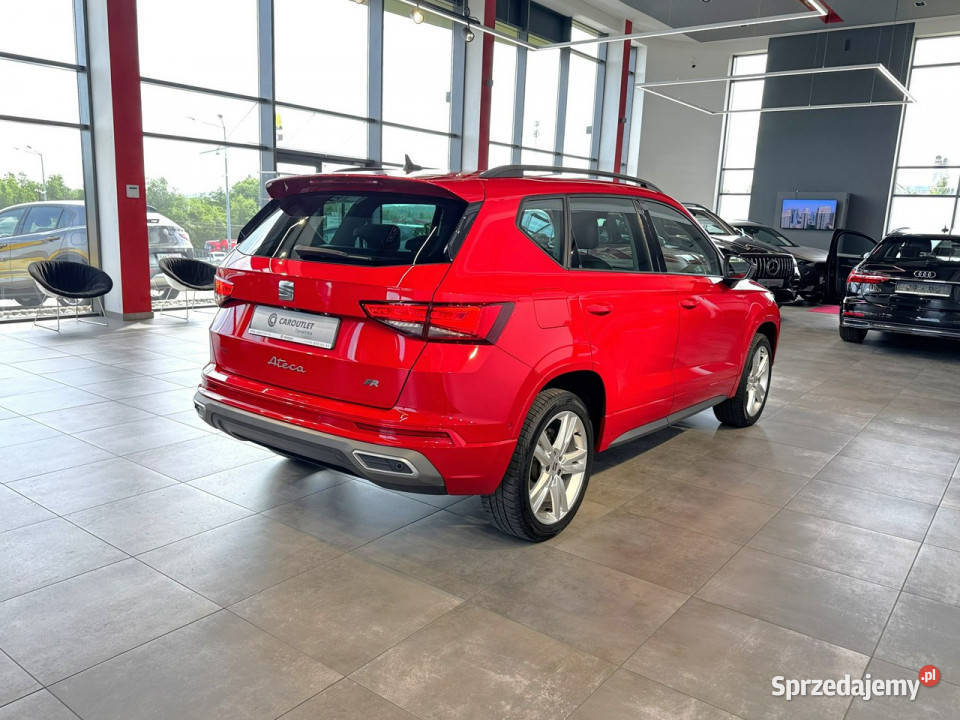 Seat Ateca FR 15TSI 150 DSG 2022 r salon fa VAT immobilizer Myślenice
