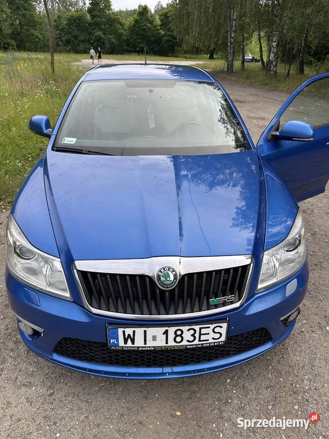 Skoda Octavia II FL RS 20 TDI 170 Manual nieuszkodzony Warszawa sprzedam