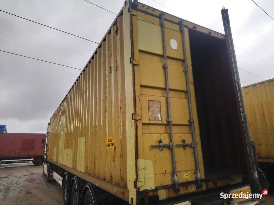 Kontenery magazynowe morskie 12 m wyposażenie