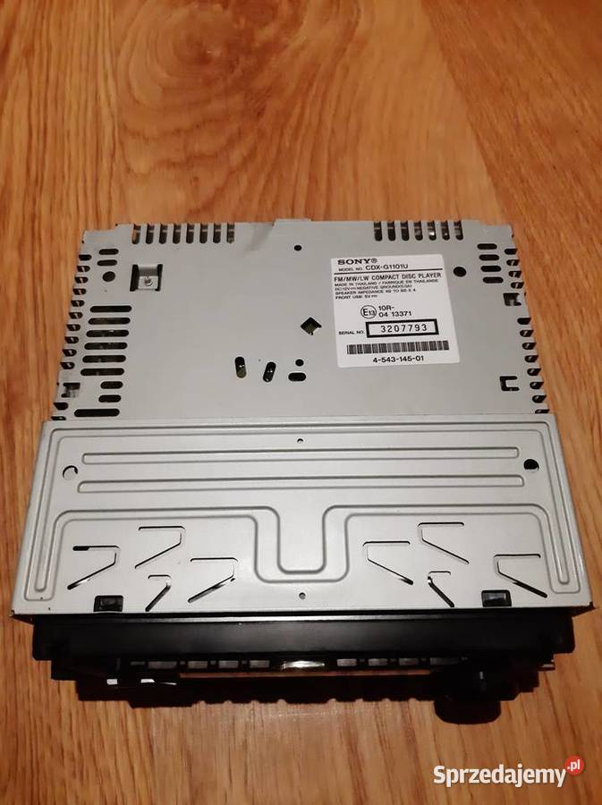 Radio samochodowe Sony CDX G1101U Nowe Sarnaki