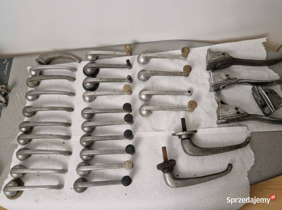 Klamki rączki FSO Warszawa osobowe Wyposażenie wnętrza