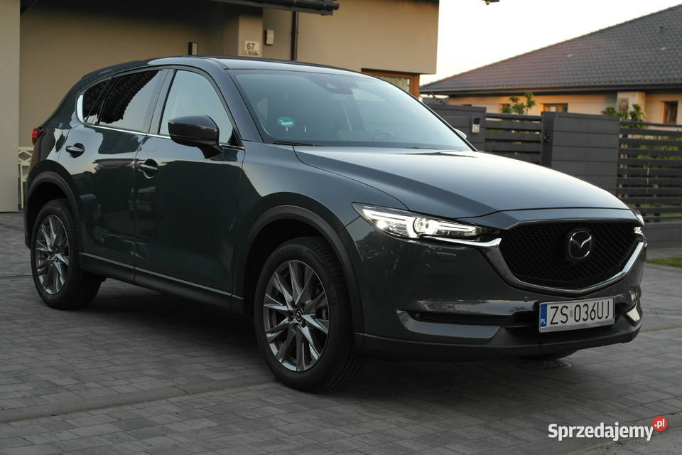 Mazda CX5 SKYACTIVG ExclusiveLine 2021 Bogata Rok produkcji 2021 Szczecin