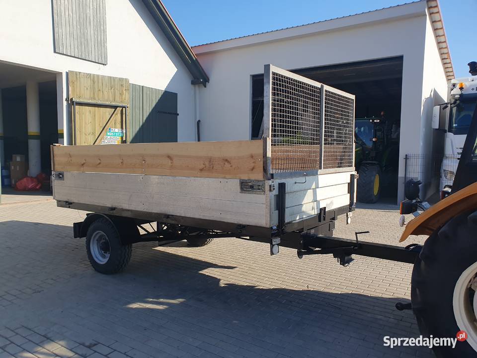 Przyczepa jednoosiowa wywrot Wijewo