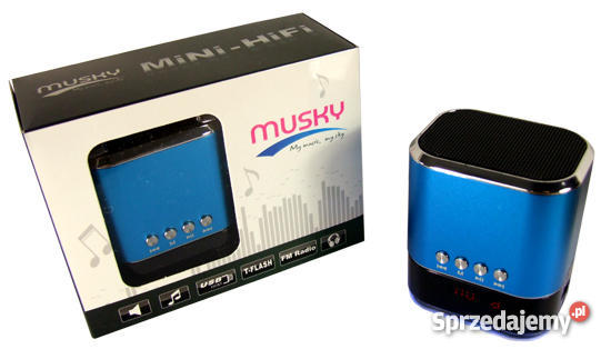 Głośnik MINI Przenośny USB SD JACK 35 Radio FM R Kraków