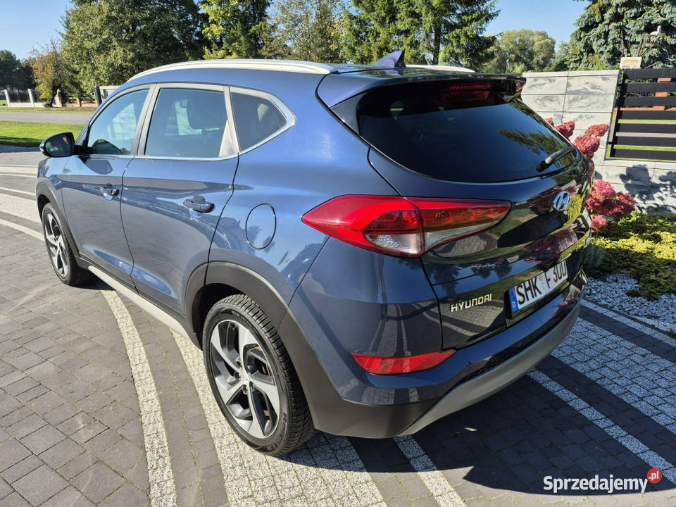 Hyundai Tucson kamera skóra navi 16 turbo Drelów