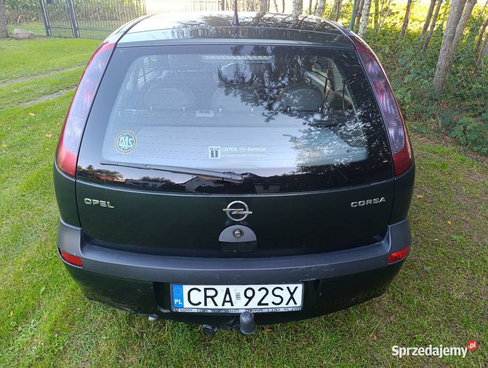 Opel Corsa C zielony wielkopolskie Przedecz sprzedam