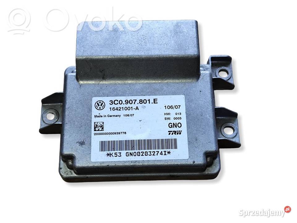 VW PASSAT B6 STEROWNIK MODUŁ HAMULCA RĘCZNEGO