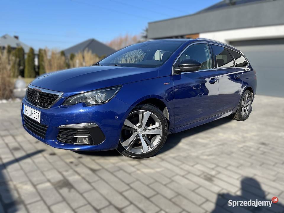 Peugeot 308 gt 2019 rej 259000 20 diesel 150 Płock