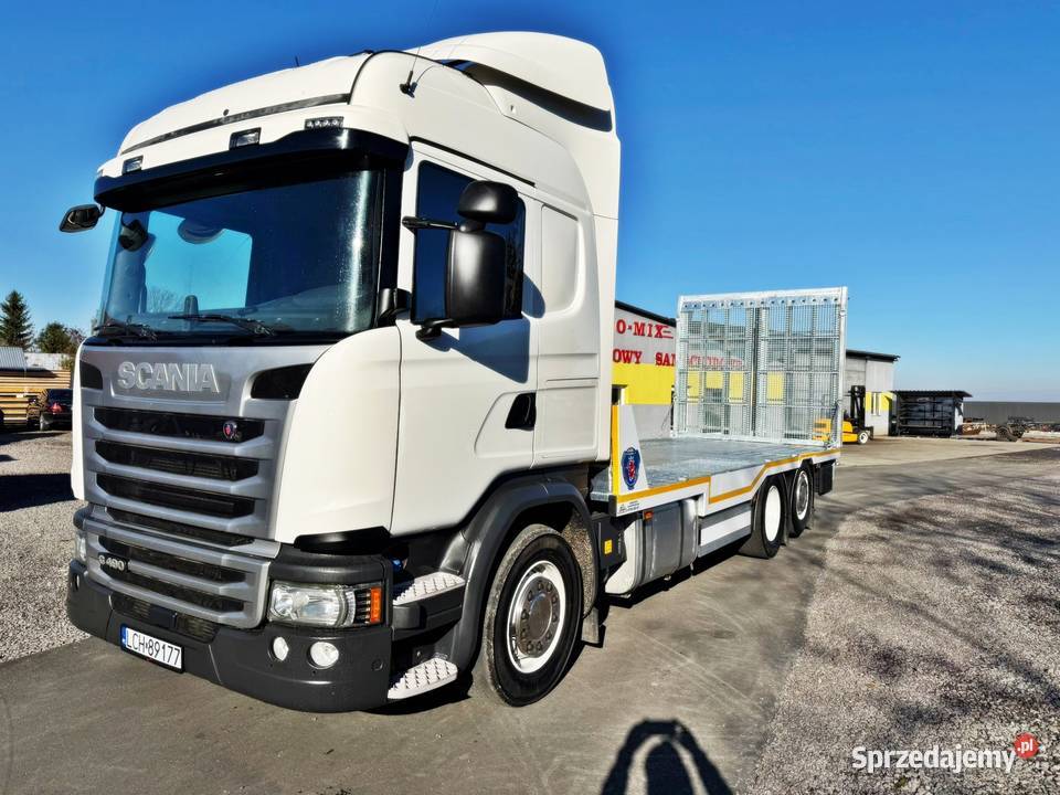 Scania auto laweta pomoc drogowa lubelskie Strachosław