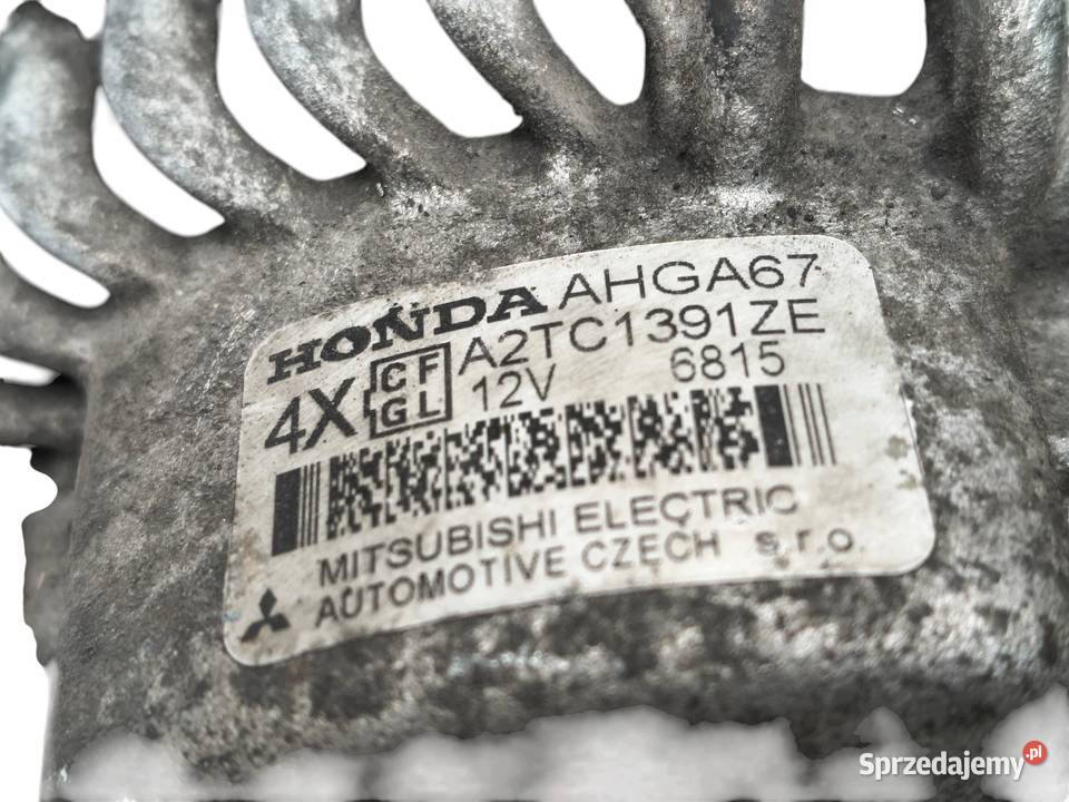 ALTERNATOR Honda Civic VIII 18 VTEC A2TC1391ZE Chełm