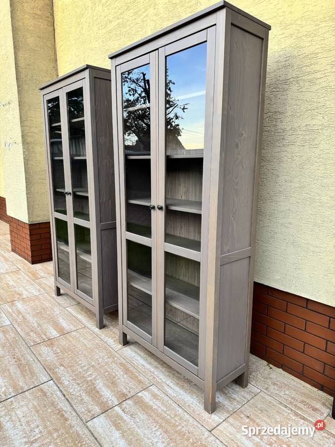 Witryna Hemnes Ikea z półkami kredens biblioteka mazowieckie Sulbiny sprzedam