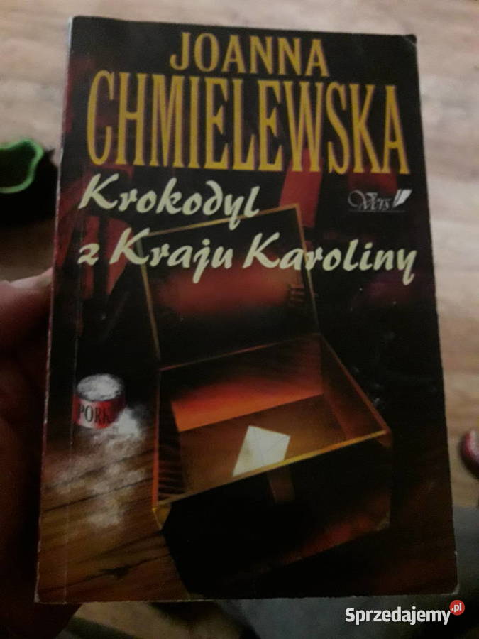 krokodyl z karaju karoliny Joanna Chmielewska kryminały Warszawa sprzedam