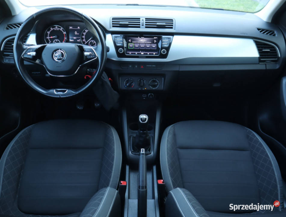 Skoda Fabia 10 TSI srebrny Fabia łódzkie Łódź