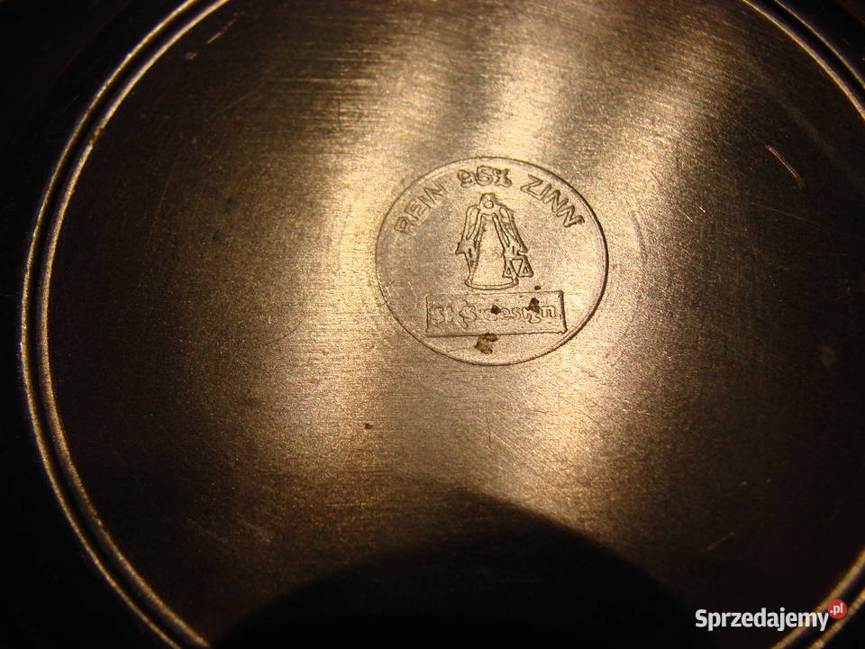 cynowe talerzyki podkładki Pruszcz Gdański sprzedam