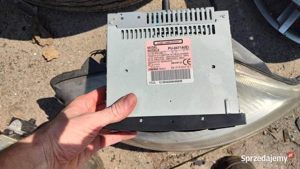 Radioodtwarzacz radio CD 96476647xt Citroen c3 Książ Wielkopolski