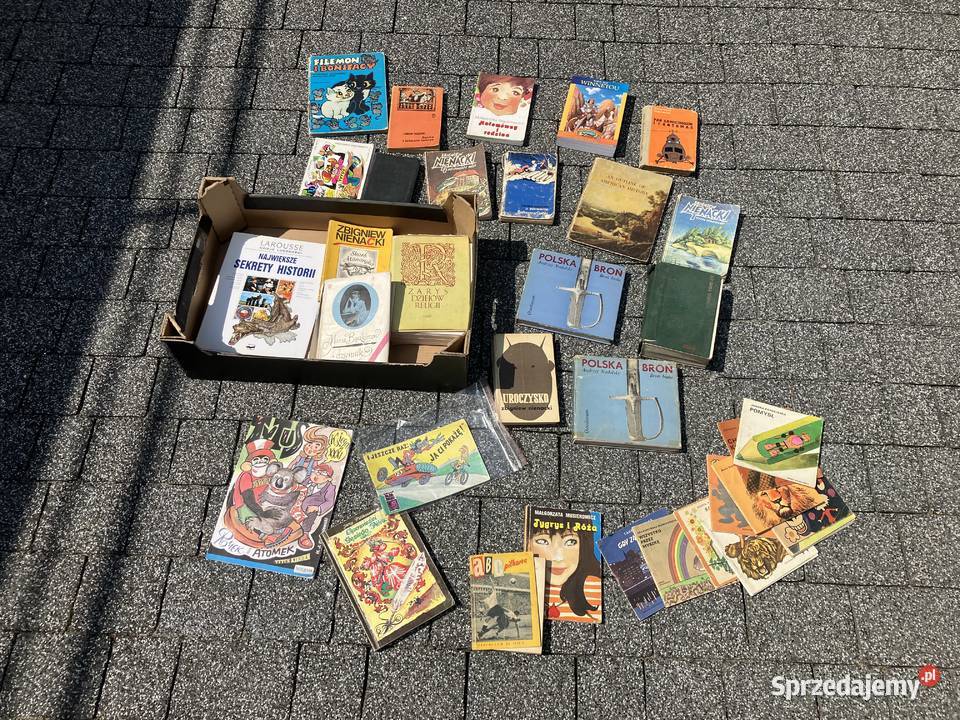 Wyprzedaż Garażowa Stare Książki PRL Kraków