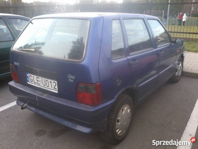 FIAT UNO 10 Przebieg 142 1998oplaty aktualne Fiat Lębork
