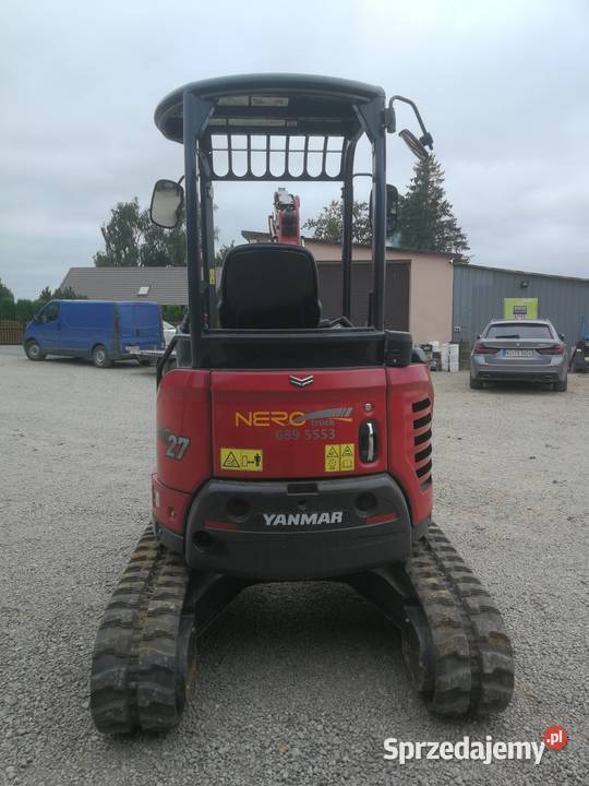 Yanmar vio27 Minikoparka Augustów sprzedam