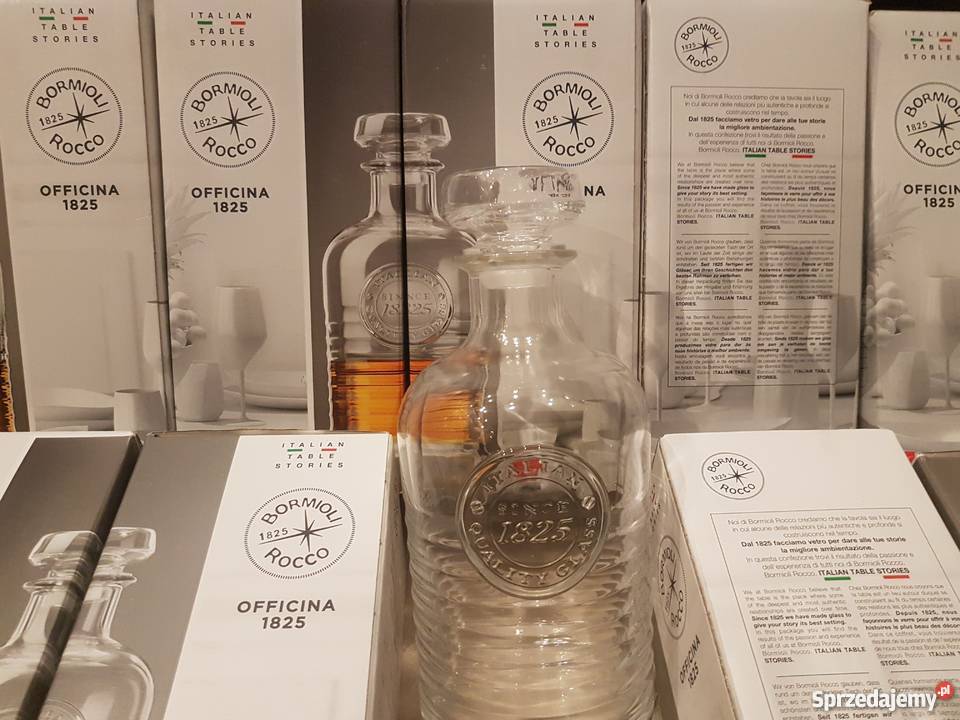 Karafka szklana do whisky BORMIOLI ROCCO 1 l sprzedam