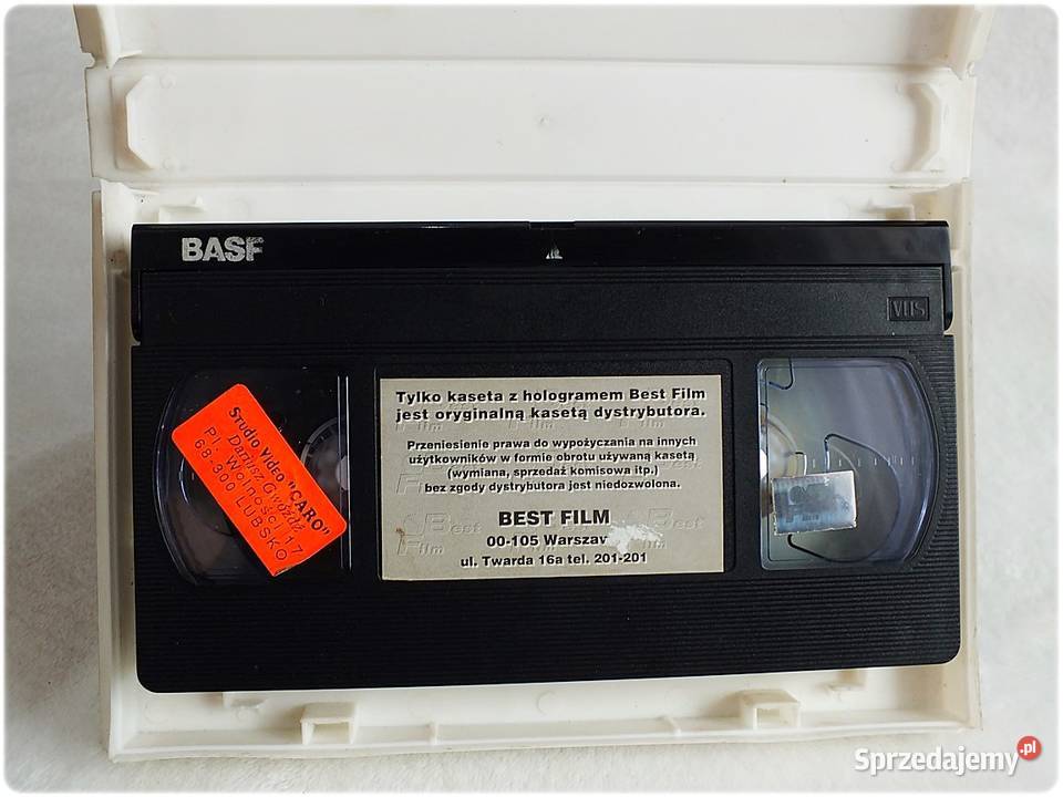 Kaseta VHS Film Czarny Pas Balck Belt Film na