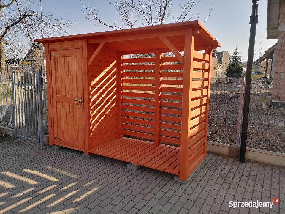 Drewutnia 2 x 11m narzędziówka 1 x 11m z dachem śląskie Kalety sprzedam