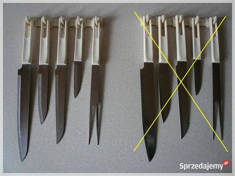 Zestaw Noży Kuchennych listwa z wieszakami podkarpackie Rzeszów