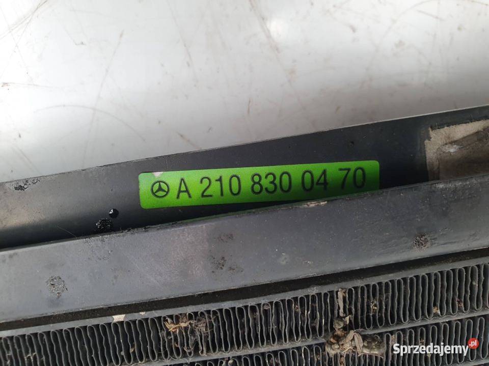 CHŁODNICA KLIMATYZACJI MERCEDES W210 A2108300470 Lipno