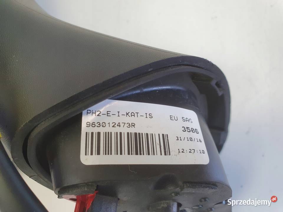 LUSTERKO Renault Clio IV 1220r PRAWE PASAŻERA lubelskie Rudka