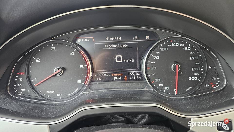 Audi Q7 II 30 TDI 218 SLine 2017R Salon 1 Wł 2 kupiony w Polsce Q7 Zarszyn