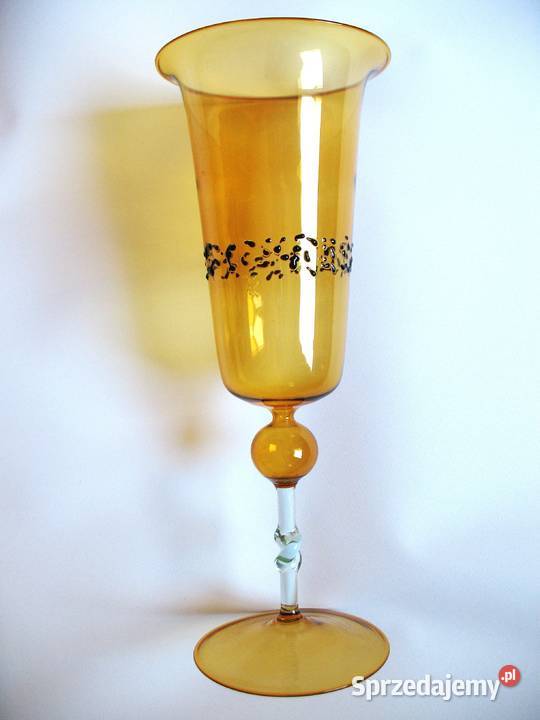 Wazon szkło w kolorze miodowym 255 x 97 Wazony mazowieckie Siedlce