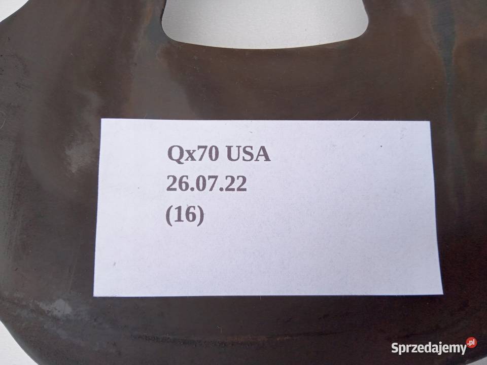 TARCZA KOTWICZNA PL INFINITI QX70 FX35 FX37 FX50 tarcze Nowy Tomyśl sprzedam