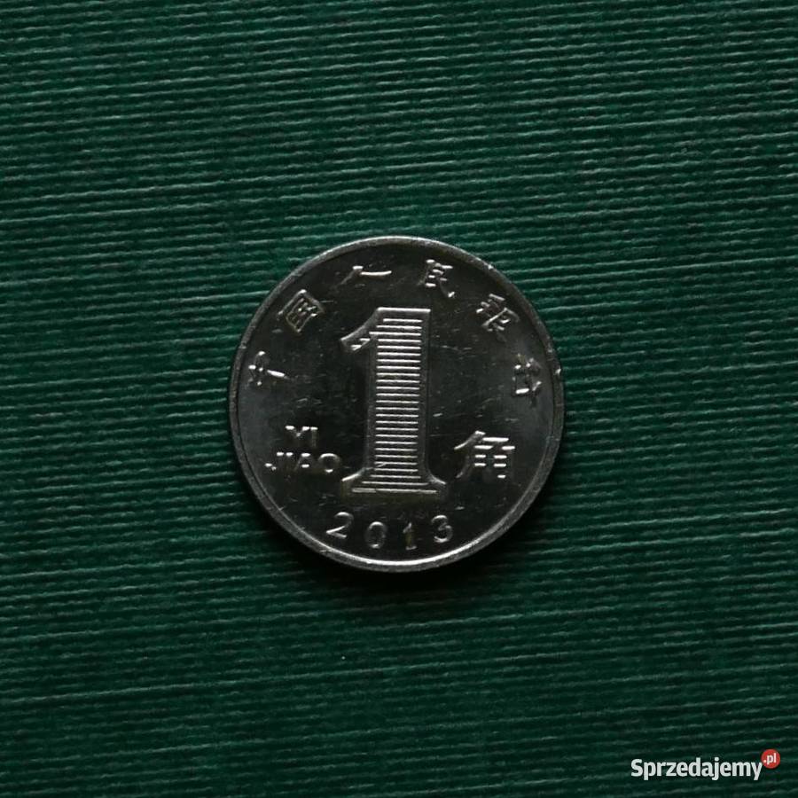 CHINY 1 jiao 2013r Gliwice