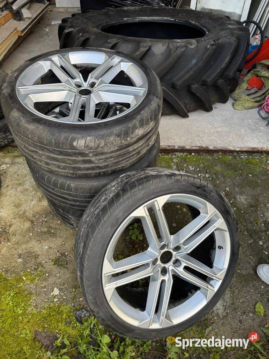 Felgi Audi A8 S8 21 z oponami letnie kujawsko-pomorskie Świecie