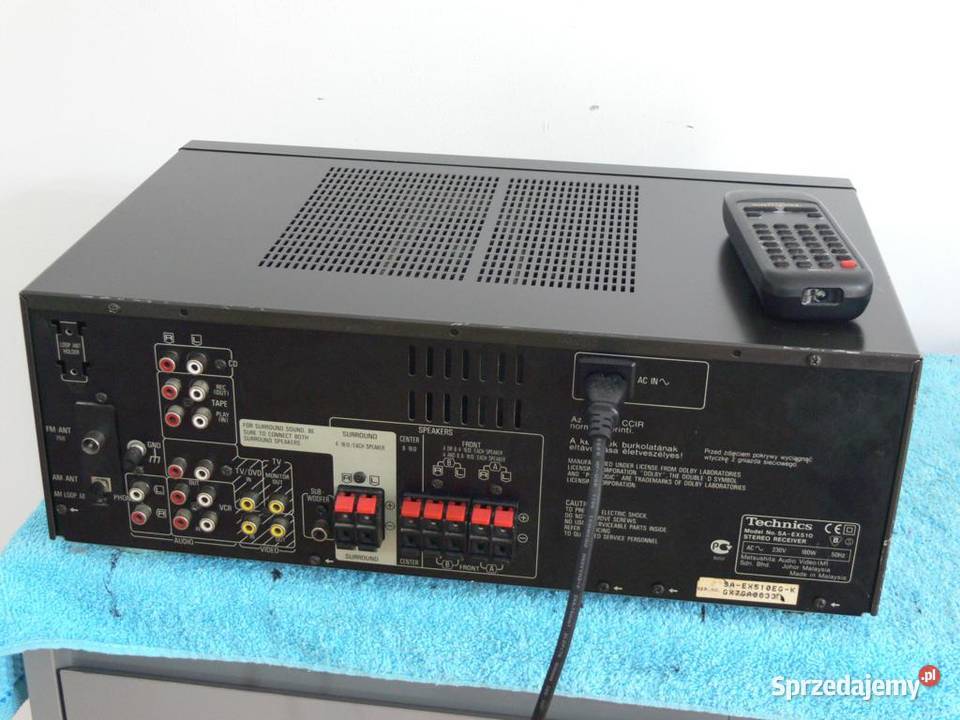 Amplituner Technics SAXE510 pilot mocny WYSYŁKA