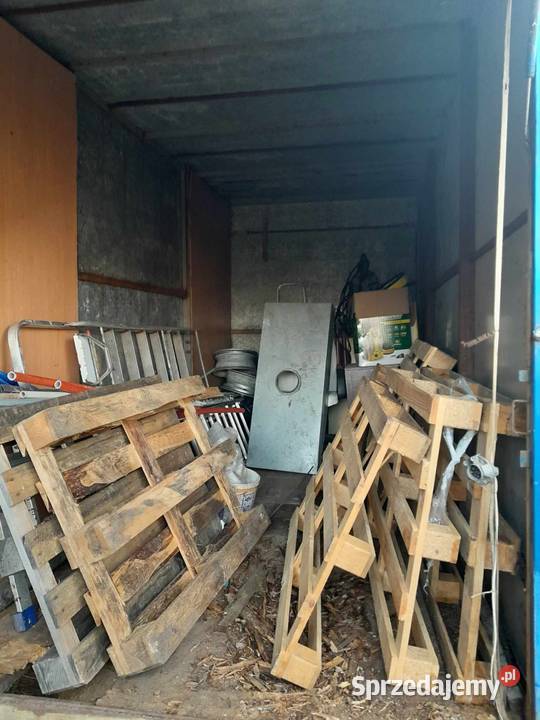 przyczepa duża jedna oś metalowa Wrocław